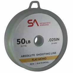 Scientific Angler Absolute Shooting Line Flat 50lbs 30m
