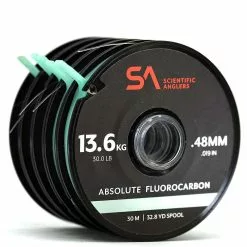 Scientific Angler Absolute Salmon Fluorocarbon Tippet -Fluebinding Salg Absoulte Salmon Fluorocarbon Tippet 3