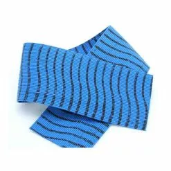 Flyco Barred Round Rubber Legs - Blue/Black