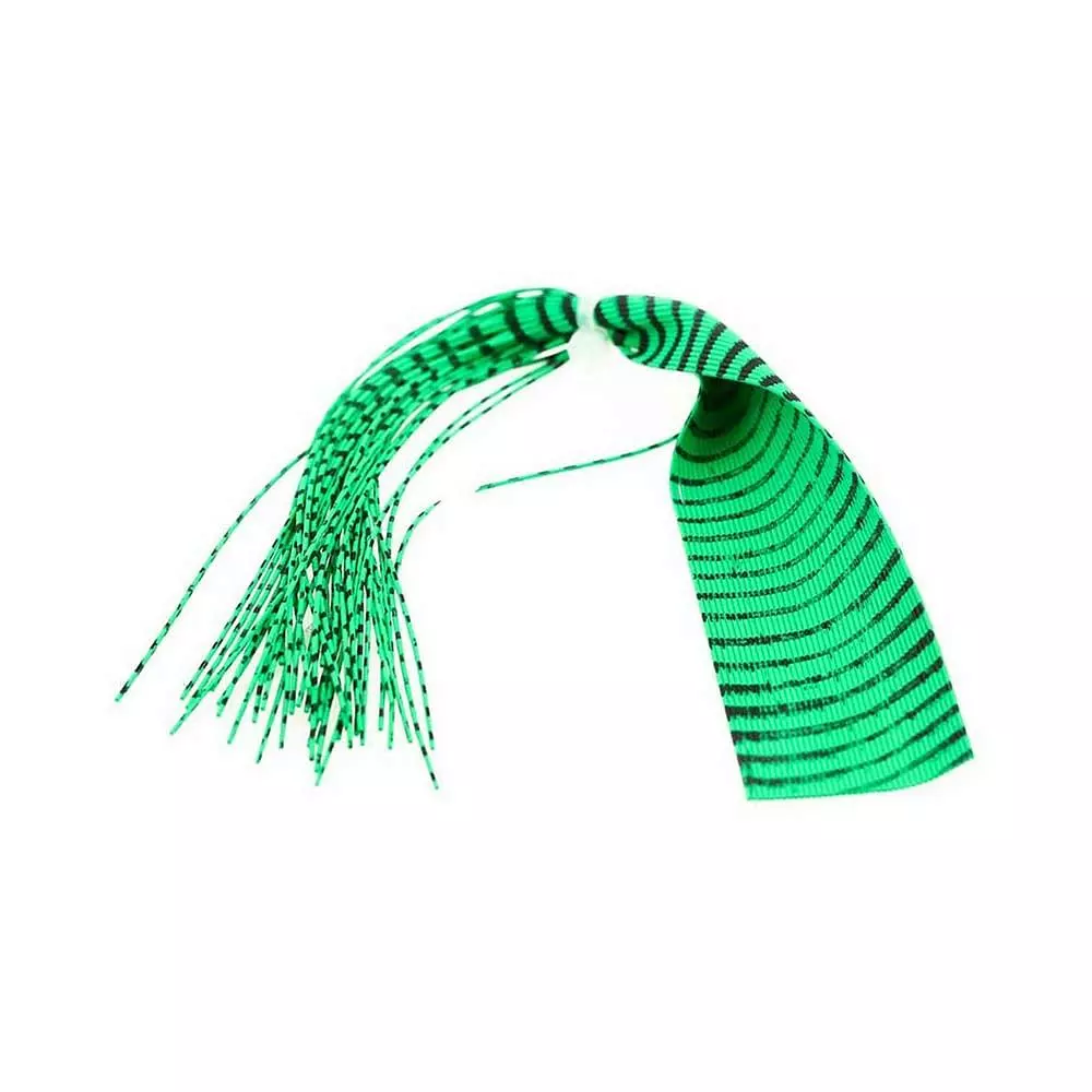 Flyco Barred Round Rubber Legs - Chartreuse 1 Flyco Barred Round Rubber Legs - Chartreuse