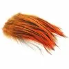 Fly Co. Cock Hackles Badger - Fl. Orange