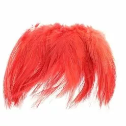 Fly Co. Cock Hackles - Fl. Red