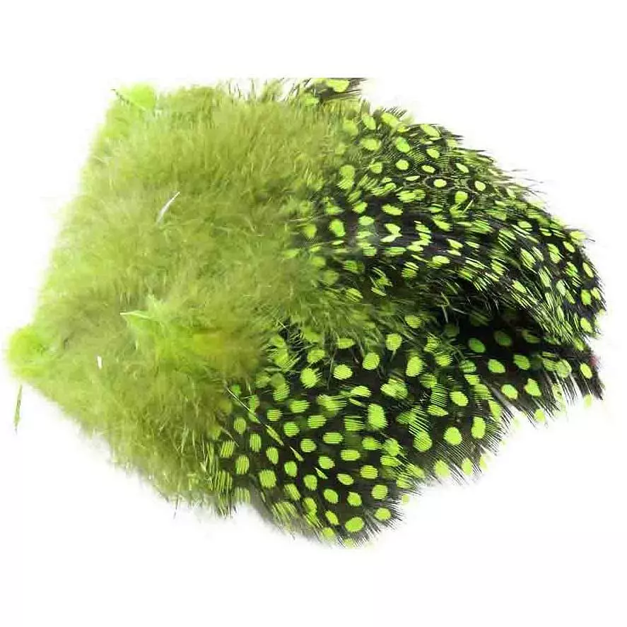 Fly Co. Guinea Fowl - Chartreuse 1 Fly Co. Guinea Fowl - Chartreuse