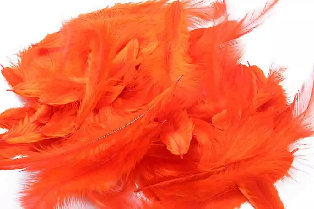 Fly Co. Metz Soft Hackle - Hot Orange 1 Fly Co. Metz Soft Hackle - Hot Orange