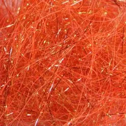FrodinFlies Sss Glitz Dubbing - Hot Orange In Flames